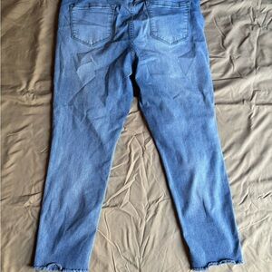 Buffalo David Bitton Blue Ankle Jeans